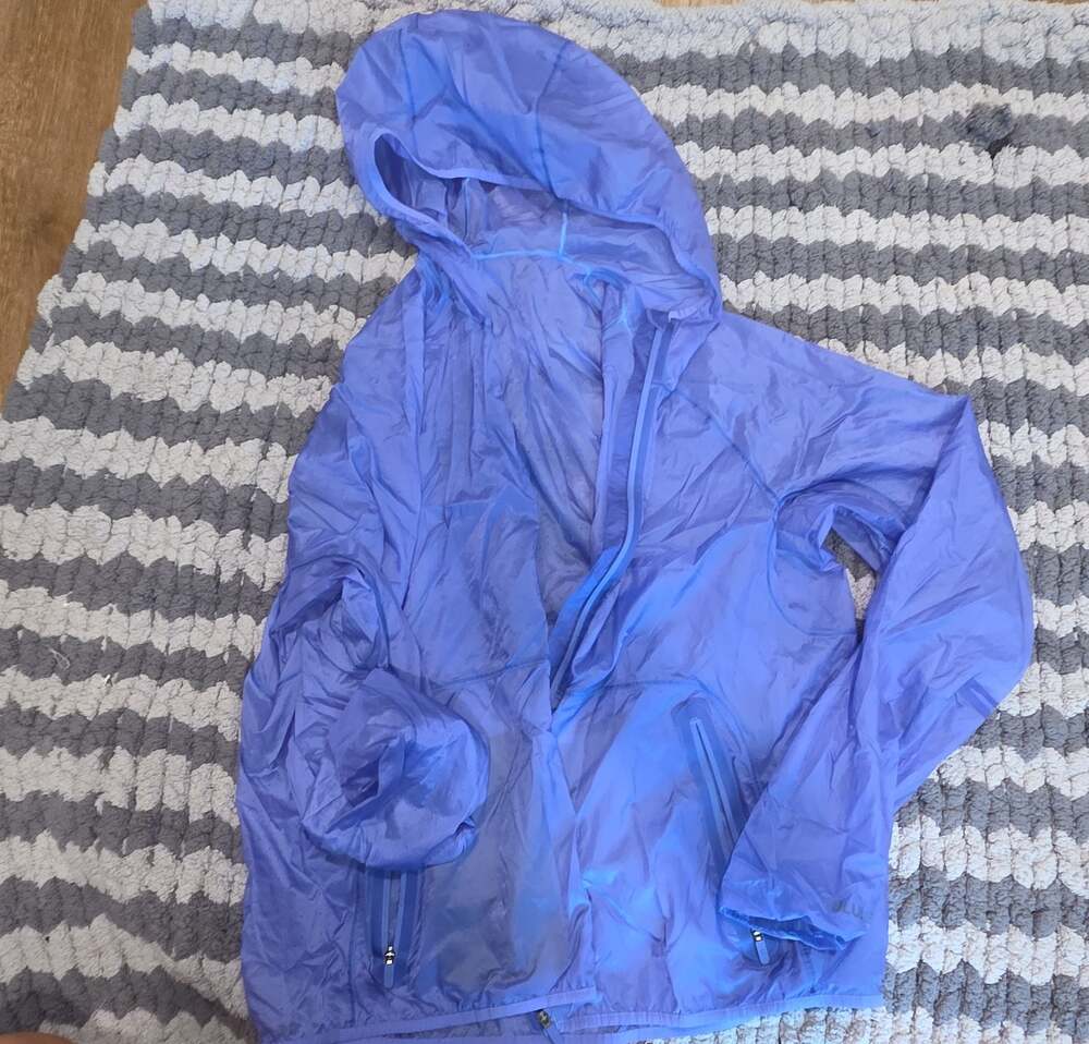 Lululemon Ventilated Packable Running Jacket purple Tone Size 8
